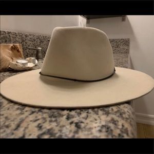 Janessa Leone “Neil” wool hat cream